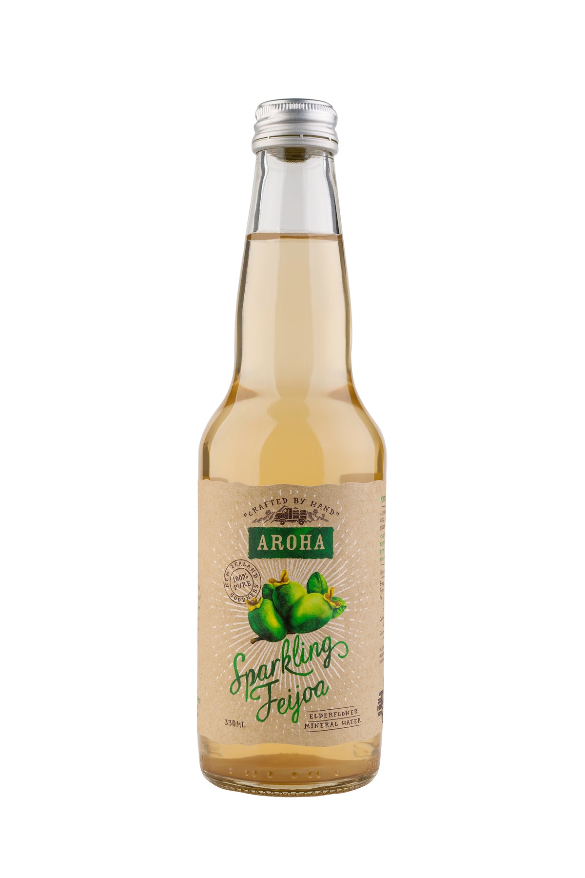 Firoj Tea Aroha Sparkling Feijoa 12 x 330mls – Aroha Drinks